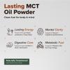 MCT Oil Powder Coffee Creamer - Stevia Free (Regular, Hazelnut) view 2