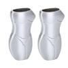 Pilipane Lighter Case Metal 3D Human Body Design Aluminum Alloy Lighter Cover for Stylish Lighter Protection and Decoration 7cm Length 2 Pcs (Grey) view 2