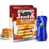 Complete Buttermilk Pancake and Waffle Mix, 32 oz Boxes (Pack of 2) Easy Just Add Water Breakfast Baking Mix with Candy Freezer Collapsible Water Bottle (Buttermilk) Bottle view 1