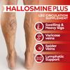 Hallusa Natural Hallosmine Plus 500mg Diosmin, 120 Capsules + Free Leg Cream with Diosmin, Hesperidin & Horse Chestnut, 4 oz | Blood Circulation & Vein Support Supplement, GMO Free, Gluten Free view 4