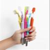 TRASK The Better Brush - Luxury Soft Bristle Dentist Designed Manual Toothbrush for Adults, Matcha Mint view 2