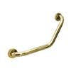 135Angled Shower Handicap Grab Bars,Stainless Steel Wall Mounted Polished Finished Safety Support Rail,Handrail for Elderly Pregnant for Toilet(Color:Gold) view 1