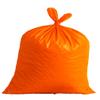 Orange Trash Bags, 44 Gallon Capacity, Commercial Grade Garbage Bags for Industrial, Construction, Outdoor Use, Made in USA (10) view 1