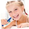 NOLITOY 2pcs Dual Head Denture Brush Double Sided Cleaning Tool for False Teeth with Non Slip Handle Multi Tufted Soft Bristles for Stain Removal view 3