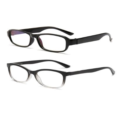 2 Pack Classic Auto Zoom Reading Glasses for Men/Women Rectangle Clear Lens Block blue light Reader