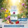 PURE Advanced Liver Formula - 60 Vegetable Capsules, 30 Servings - High Potency Milk Thistle & NAC Detox Supplement - Liver Repair & Protection with Selenium, Zinc & Artichoke - Made in USA view 2