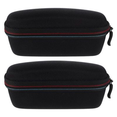 2pcs EVA Hard Case Compatible for Braun thermometers - Shockproof Protective Storage Bag for Digital Forehead Thermometers Travel Carrying Case