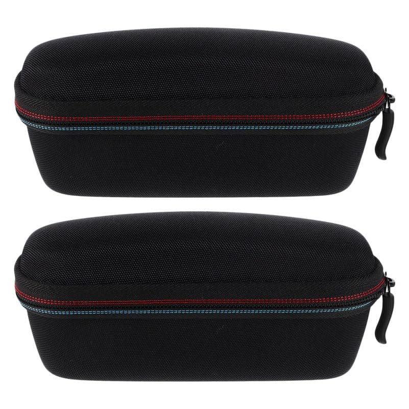 2pcs EVA Hard Case Compatible for Braun thermometers - Shockproof Protective Storage Bag for Digital Forehead Thermometers Travel Carrying Case
