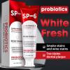 2 Pack sp6 Probiotic Whitening Toothpaste Adult,Fresh BreathTeeth Whitening,Fluoride Free, 6 Probiotics Formula for Gum Health,sp 6 probiotic Toothpaste whitening Nature Mint view 2