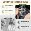 4x9" Self-Sealing Clear Cellophane Bags 3.1 Mil Thick Resealable Cello Bags for Cookies, Candy, Snacks, Small Jewelry, Greeting Cards, Crafts & Party Favors (Pack of 100) view 3