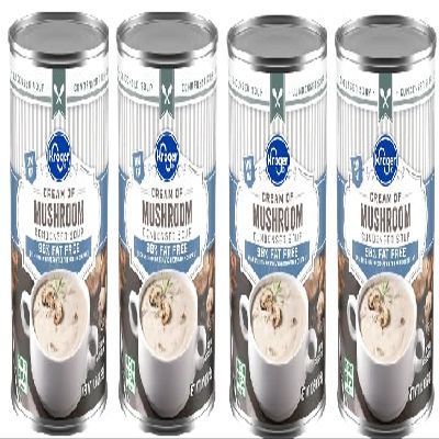 98% Fat Free Cream of Mushroom Condensed Soup (4 cans, 10.5 oz. Each)