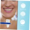 BCOATH 2pcs Dual Head Denture Brushes with T Shape Design Firm Nylon Bristles for False Teeth Cleaning Soft and Durable Toothbrushes with Non Slip Handles Oral Care view 3