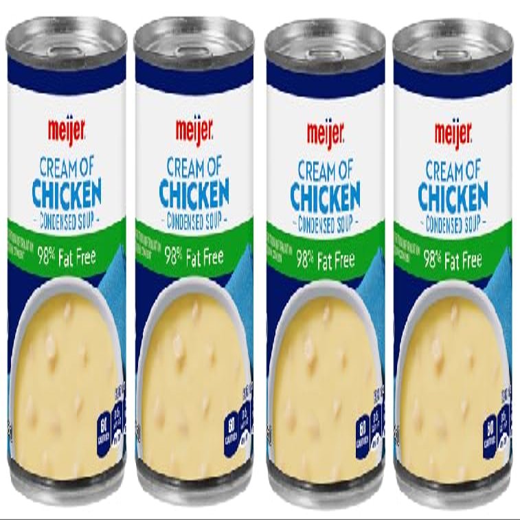 98% Fat Free Cream of Chicken Soup (4 cans, 10.5 oz. Each)