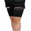 MUROCEA Thigh Support Sleeve - Unisex Hamstring Compression Sleeve for Quad & Groin Pain Relief, Thigh Brace & Wrap for Recovery, Ideal for Running, Sports & Injury, 1 Pair (Black, XL) view 1