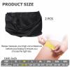 MUROCEA Thigh Support Sleeve - Unisex Hamstring Compression Sleeve for Quad & Groin Pain Relief, Thigh Brace & Wrap for Recovery, Ideal for Running, Sports & Injury, 1 Pair (Black, XL) view 2