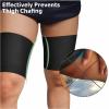 MUROCEA Thigh Support Sleeve - Unisex Hamstring Compression Sleeve for Quad & Groin Pain Relief, Thigh Brace & Wrap for Recovery, Ideal for Running, Sports & Injury, 1 Pair (Black, XL) view 4