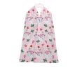 Babrukda 3 Pack Adult Bibs for Eating Funny Adults Dining Scarf Reusable Unisex Women Bib with Button Pink Christmas Snowman Clothing Protectors for New Year Party view 1