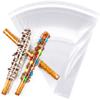 2x10" Pretzel Rod Bags Self-Sealing Clear Cello Bags, 3.1 Mil Thick for Candy Canes, Breadsticks, Chocolate Sticks & Party Favors (Pack of 200) view 1