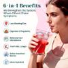 6-in-1 Daily Prebiotic Fiber Powder for Gut & Digestive Health, GLP-1 Friendly, Sugar Free Fiber Supplement Powder with Probiotics, Collagen Peptides & Electrolytes - For Women & Men - 7.8 OZ view 4