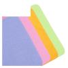 100pcs 230gsm Glasses Cleaning Cloth Eyeglasses Lens Cleaner Wipe Grid Lucky Cloud Microfiber Coloful Cloth(Color2) view 1