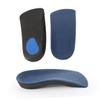 FOYTOKI Eva Orthotic Insoles with Arch Support and Metatarsal Pad for Flat Feet and Plantar Fasciitis Cushion Heel and Arch Relief Pads for Women Blue and Black view 1