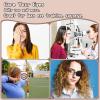 12Pcs Eye Patches Comfortable Left or Right Single Eye Patches Professional Medical One Eye Cover Reusable Black Soft Single Eye Patches for Eyeglass Treat Lazy Amblyopia Strabismus Adults Girls Boys view 3