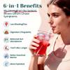 6-in-1 Daily Prebiotic Fiber Powder for Gut & Digestive Health, GLP-1 Friendly, Sugar Free Fiber Supplement Powder with Probiotics, Collagen Peptides & Electrolytes - For Women & Men - 7.8 OZ view 4
