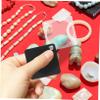 NIYANGLE 2Pcs Folding Pocket Magnifier for Jewelry and Watch Repair Lightweight Portable Square Loupe for Identification and Exploration Compact Magnifying Gift view 3