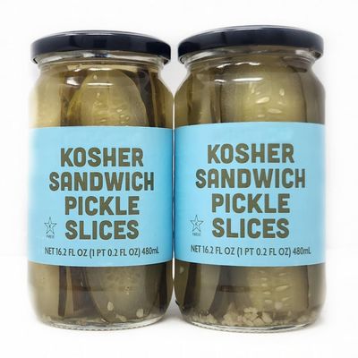 2 Pack of Pickles by Trader Js (16.2oz, Sandwich Pickle Slices Kosher)
