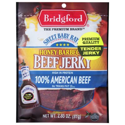 Bridgford, Sweet Baby Ray's Honey BBQ Jerky, 2.8 Ounce