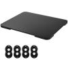 360 Appliance Rolling Tray, Wood Slider for Kitchen Use, Wooden Base with Swiveling Wheels & Easy Grip Handles, for Coffee Makers and Air Fryers view 3