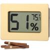 2-in-1 Temperature and Humidity Detector, Mini Hygrometer Thermometer, Digital Sensor with 2% Rh, 32-99% Humidity Range for Incubators, Humidors, and More view 1