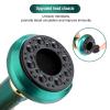 SHJBJRJ Multi-Function Vacuum Comfort DeviceAdjustable SuctionRed Comfort LightRechargeable Design with 4 Attachments (Green, Type C) view 2