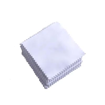 100pcs 8x8cm Lens Clothes Eyeglasses Cleaning Cloth Microfiber Phone Eyewear Glasses Cleaning Cloth(White)