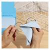 10pcs Microfiber Glasses Cleaning Cloth Lens Glasses Cleaner Mobile Phone Screen Cleaning Wipes Eyewear(Color 04) view 4
