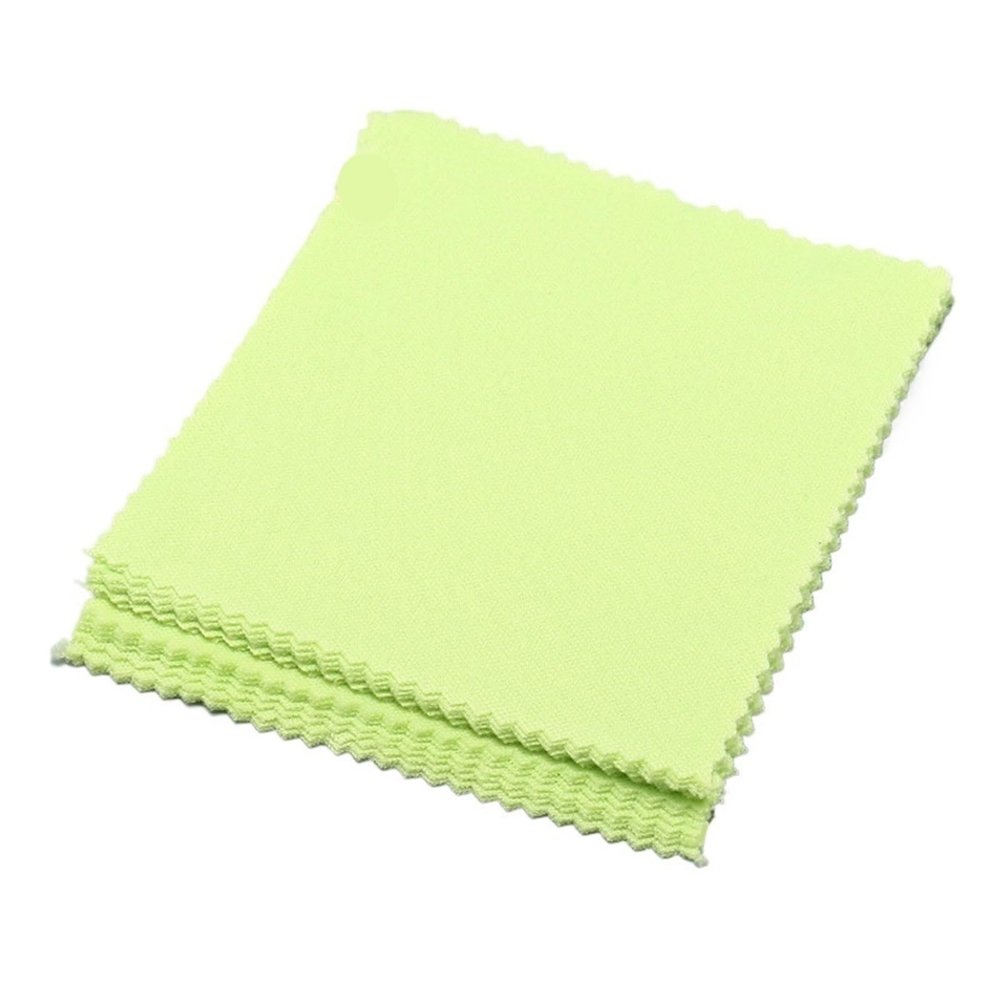 20 Pcs/lot Microfiber Sunglasses Eyeglasses Cleaning Cloth 13 * 13cm Eyewear Glasses Clean Lens Cloth(Green)