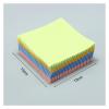 20 Pcs/lot Microfiber Sunglasses Eyeglasses Cleaning Cloth 13 * 13cm Eyewear Glasses Clean Lens Cloth(Green) view 2