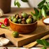 EMILIA FOOD LOVE | Mixed pitted olives in oil - 9.87oz (280g) view 2