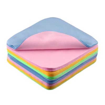 10Pcs Glasses Cleaning Cloth Microfiber Glasses Lens Cloths Eyeglasses Phone Computer Eyewear Cleaner