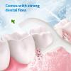 5-in-1 Travel Toothbrush Set: Brush/Floss/Tongue Scraper/Toothpick/Paste, Mint Flavor, Portable(1pc) view 2