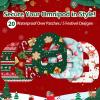 Adhesive Patches for Omnipod 5 Waterproof,Overpatches for Omnipod 5 Pre-Cut Backing with Strap 20pcs Christmas Style view 2
