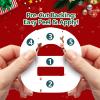 Adhesive Patches for Omnipod 5 Waterproof,Overpatches for Omnipod 5 Pre-Cut Backing with Strap 20pcs Christmas Style view 3