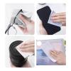 10Pcs Cleaning Glasses Eyeglasses Cloth Sunglasses Screen Microfiber Cleaner Cloth Eyewear Accessories(Grey) view 4
