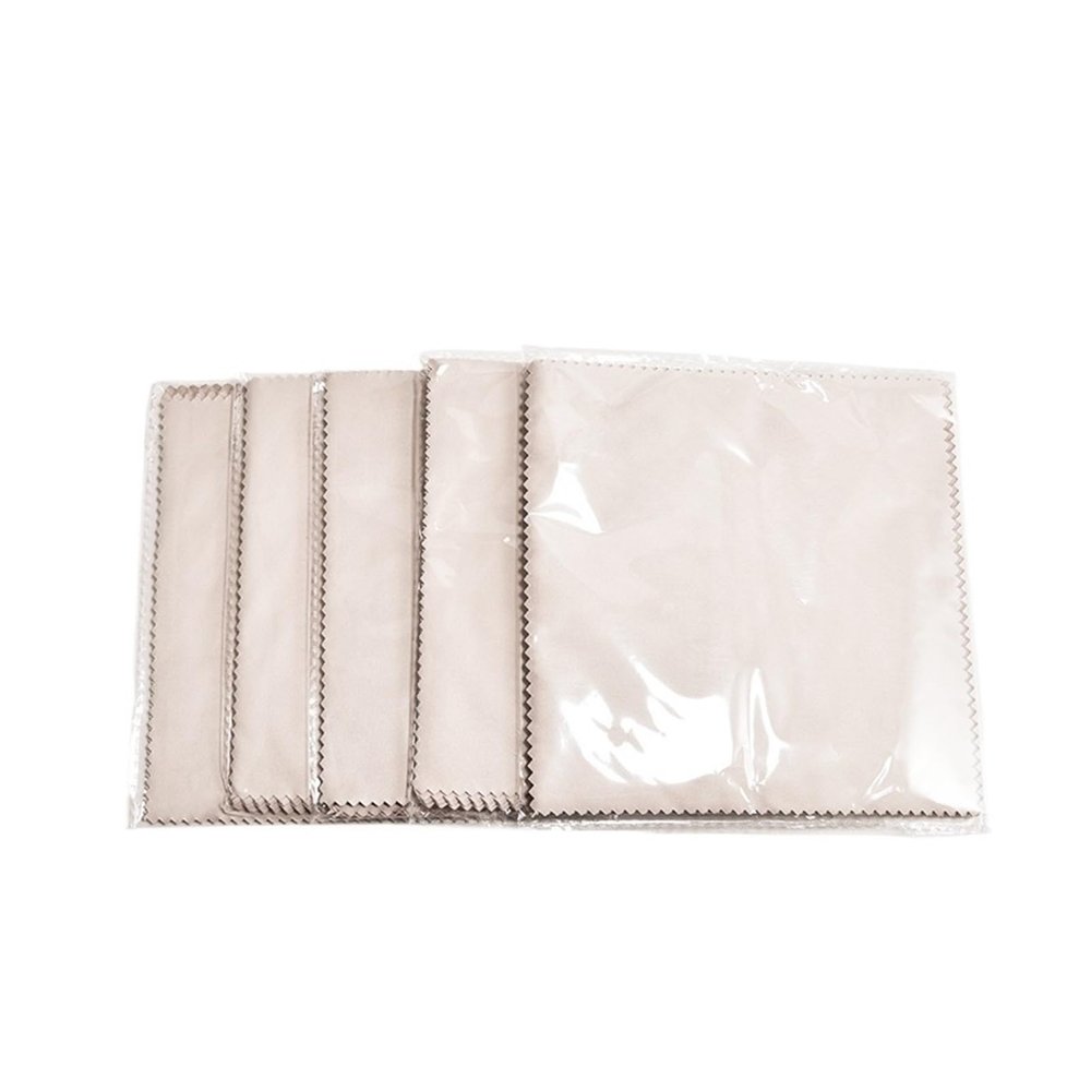 10/50/100Pcs Single-Knit Microfiber Reusable Glasses Cleaning Cloth Washable Eyeglasses Cloth for Lens(50pcs)