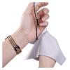 15Pcs 15 * 15cm Eyeglass Wipe Microfiber Glasses Cleaning Cloth for Reading Glasses Computer Phone Screen(Darkgrey) view 3