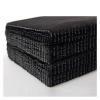 20pcs Black Microfiber Sunglasses Eyeglasses Cleaning Cloth 13 * 13cm Glasses Eyewear Clean Lens Cloth view 3