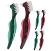Didiseaon 6pcs Denture Cleaning Brush: Dual Head Denture Toothbrush for Seniors Portable False Teeth Care Gum Massaging Tool for Travel view 1