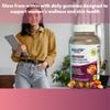FUSION SHOP STORE Smart choices, meaningful life! Multivitamin Gummies Mixed Berry Orange & Peach Flavors for Women- for Skin, 170 Count (Pack of 1) view 3