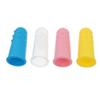 Hoement 12Pcs Finger Toothbrush Silicone Oral Care Massager for Teeth Cleaning Soft Tongue Cleaner for Newborns view 1