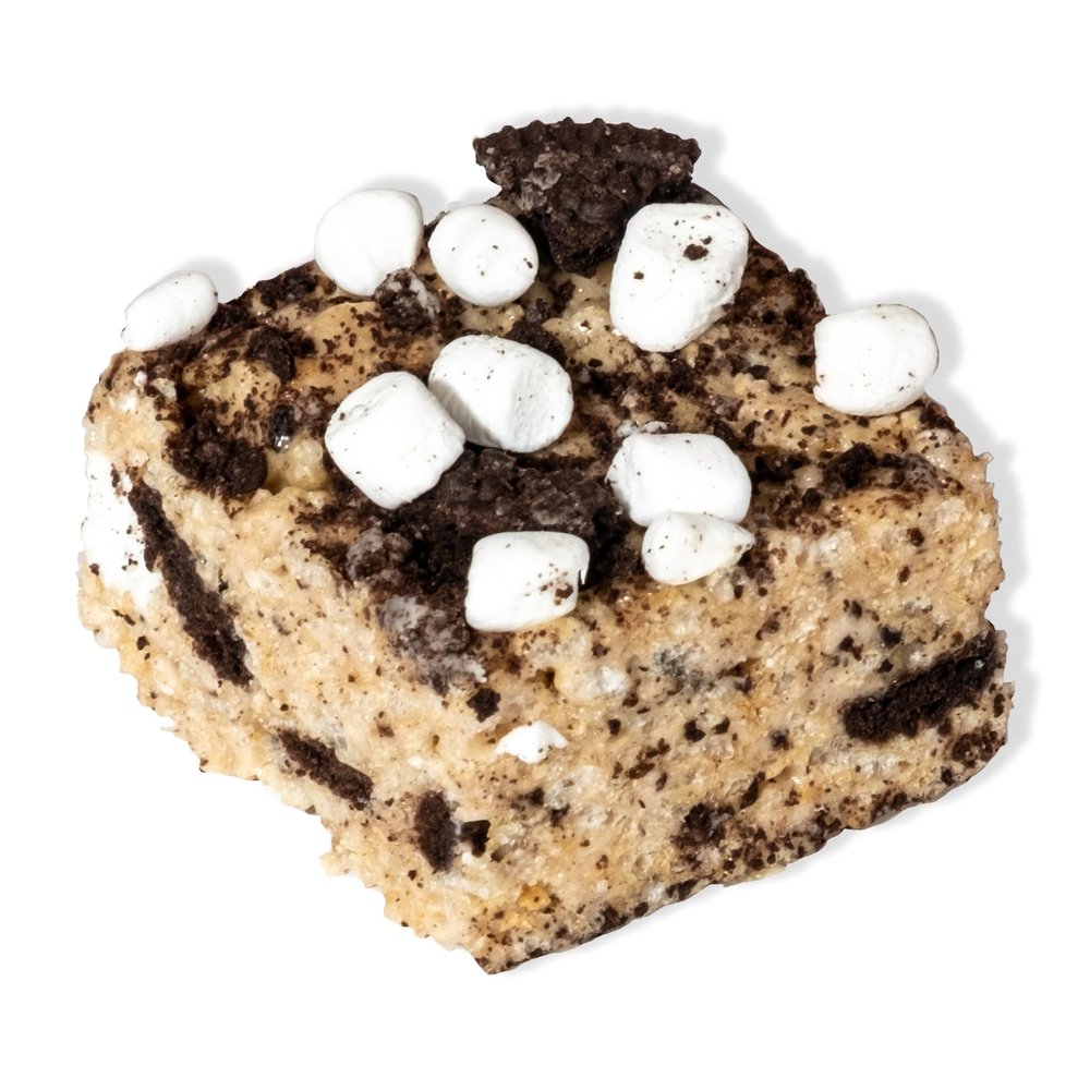 24 Individually Wrapped Cookies and Cream Rice Krispie Treat Bar